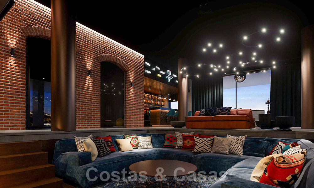 Villa ultramoderne avec vue panoramique sur la mer à vendre dans une urbanisation exclusive de Benahavis - Marbella 34441