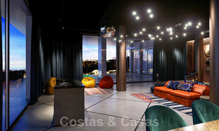 Villa ultramoderne avec vue panoramique sur la mer à vendre dans une urbanisation exclusive de Benahavis - Marbella 34456 