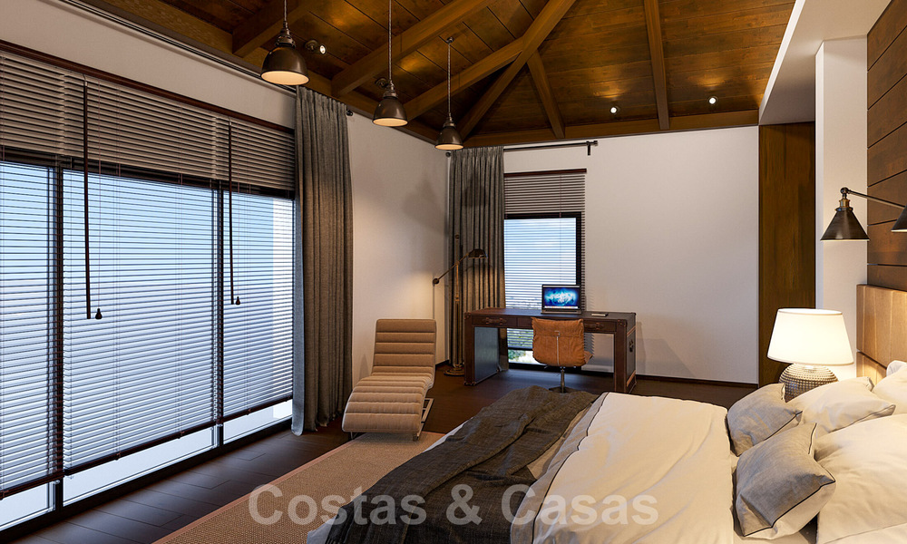 Villa ultramoderne avec vue panoramique sur la mer à vendre dans une urbanisation exclusive de Benahavis - Marbella 34460