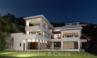 Villa ultramoderne avec vue panoramique sur la mer à vendre dans une urbanisation exclusive de Benahavis - Marbella 34462 