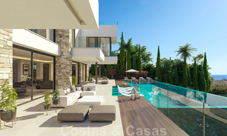 Prix très réduit. Villa de conception moderne prête à emménager à vendre dans une station de golf cinq étoiles à Marbella - Benahavis 34616 