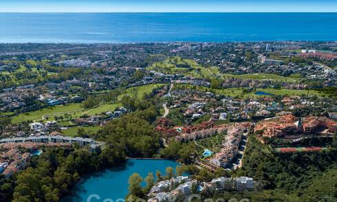Nouveau sur le marché ! Appartements modernes de luxe à vendre sur un lac idyllique avec vue panoramique à Nueva Andalucia - Marbella 34975
