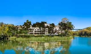 Nouveau sur le marché ! Appartements modernes de luxe à vendre sur un lac idyllique avec vue panoramique à Nueva Andalucia - Marbella. NOUVELLE PHASE 34976 