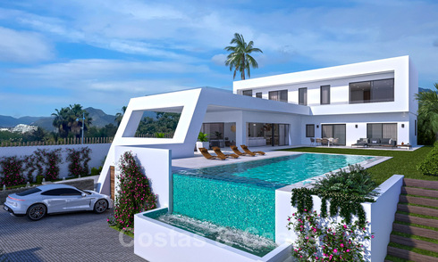 Villa de conception moderne à vendre à une courte distance de marche de la plage et sa belle promenade, des clubs de plage et du centre de San Pedro, Marbella 36217