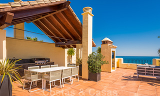 Penthouse contemporain rénové en front de mer à vendre avec vue panoramique sur la nouvelle Golden Mile entre Marbella et Estepona 35283 