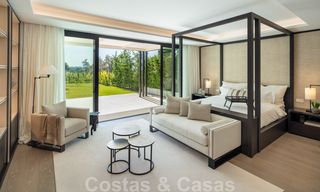 Villa exclusive à vendre en première ligne du golf à Aloha dans une résidence fermée à Nueva Andalucia - Marbella 35335 