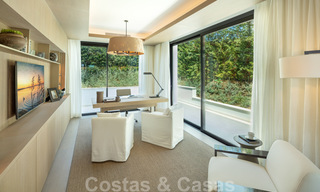 Villa exclusive à vendre en première ligne du golf à Aloha dans une résidence fermée à Nueva Andalucia - Marbella 35345 