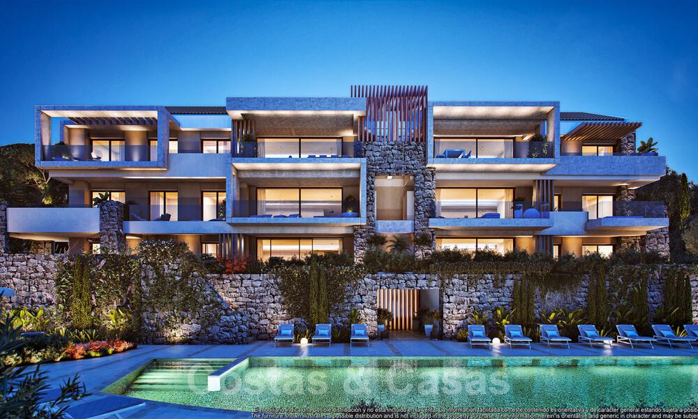 Nouveau penthouse à vendre avec vue panoramique sur la mer dans une belle station balnéaire à Benahavis - Marbella 35496