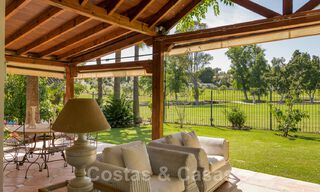 Villa romantique en première ligne de golf à vendre à Nueva Andalucia, Marbella, avec vue imprenable sur le terrain de golf 35518 