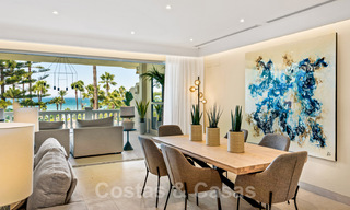 Appartement exclusif à vendre avec vue sur la mer dans un complexe en première ligne de plage sur le nouveau Golden Mile, Marbella - Estepona 35539 