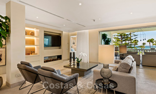 Appartement exclusif à vendre avec vue sur la mer dans un complexe en première ligne de plage sur le nouveau Golden Mile, Marbella - Estepona 35540 