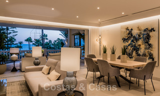 Appartement exclusif à vendre avec vue sur la mer dans un complexe en première ligne de plage sur le nouveau Golden Mile, Marbella - Estepona 35543 