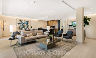 Appartement exclusif à vendre avec vue sur la mer dans un complexe en première ligne de plage sur le nouveau Golden Mile, Marbella - Estepona 35562 