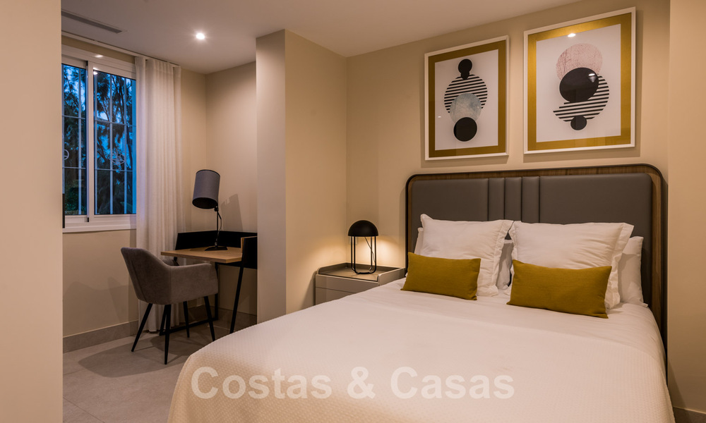 Appartement exclusif à vendre avec vue sur la mer dans un complexe en première ligne de plage sur le nouveau Golden Mile, Marbella - Estepona 35566