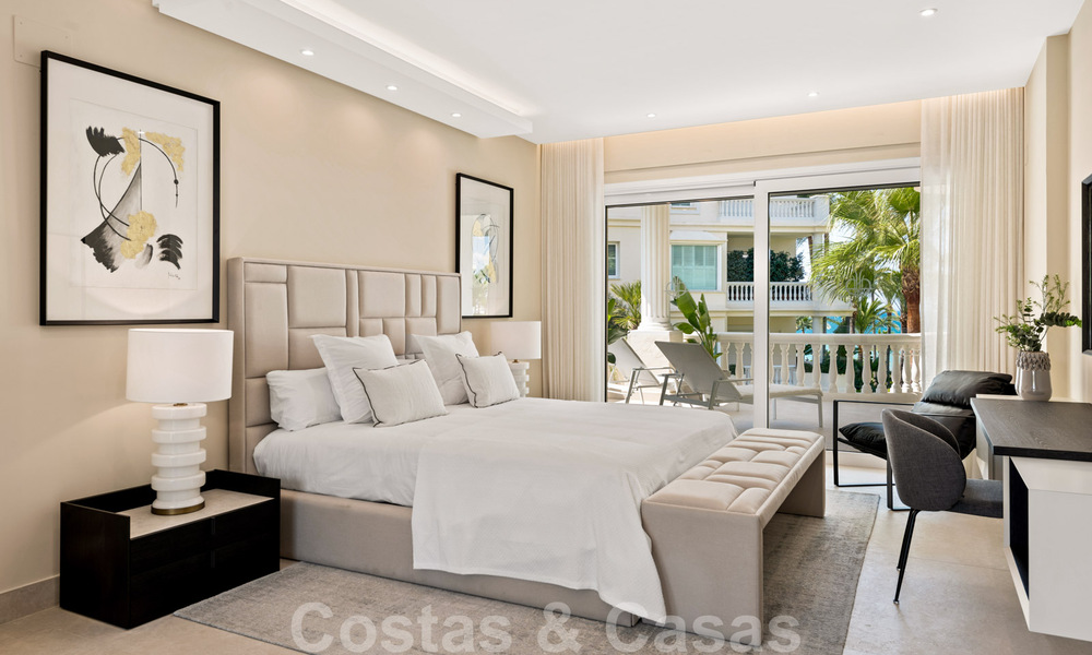 Appartement exclusif à vendre avec vue sur la mer dans un complexe en première ligne de plage sur le nouveau Golden Mile, Marbella - Estepona 35569