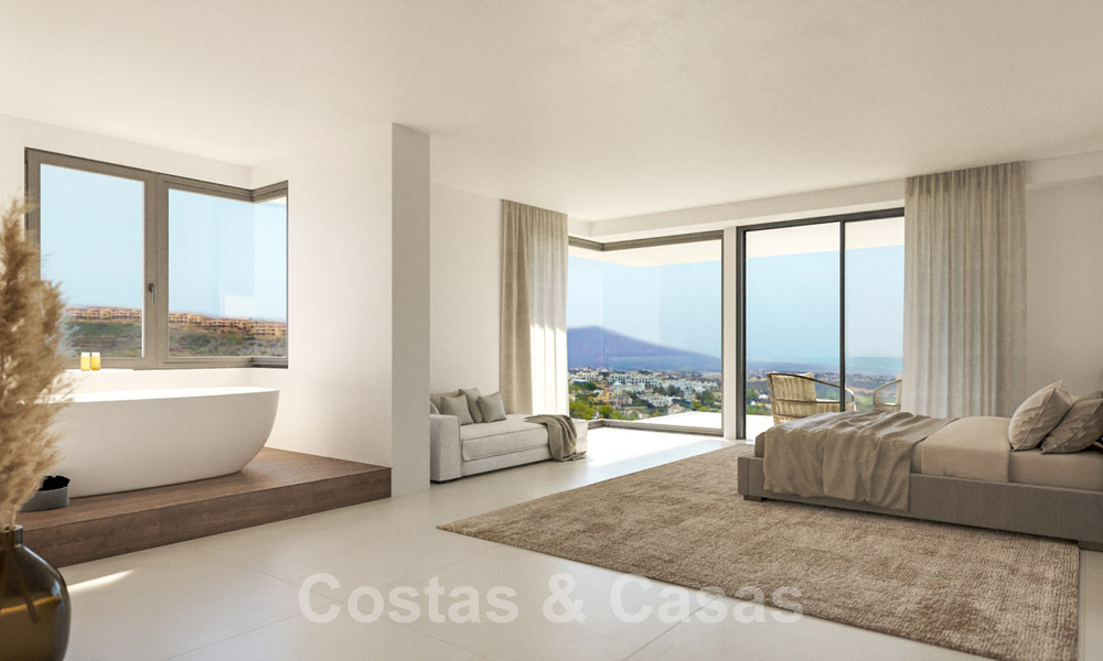 Villa moderne de luxe à vendre avec vue panoramique sur la mer, sur le nouveau Golden Mile entre Marbella et Estepona 35583