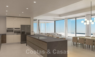 Villa moderne de luxe à vendre avec vue panoramique sur la mer, sur le nouveau Golden Mile entre Marbella et Estepona 35584 