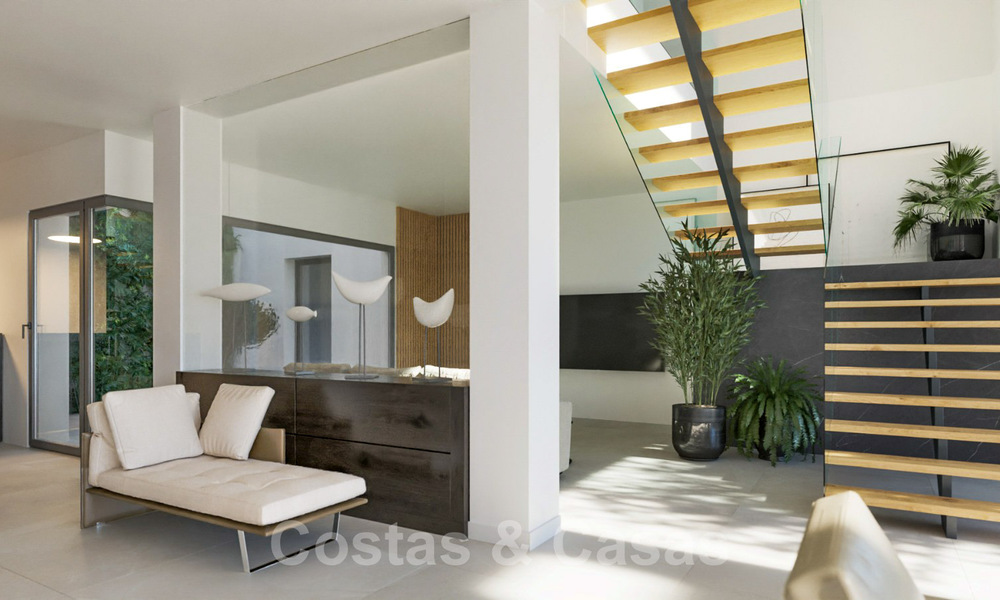Villa moderne de luxe à vendre avec vue panoramique sur la mer, sur le nouveau Golden Mile entre Marbella et Estepona 35591