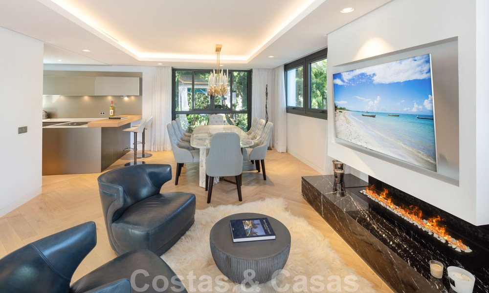 Villa de luxe en deuxième ligne de la plage à vendre à Puente Romano, Golden Mile, Marbella 35604