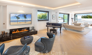 Villa de luxe en deuxième ligne de la plage à vendre à Puente Romano, Golden Mile, Marbella 35608 