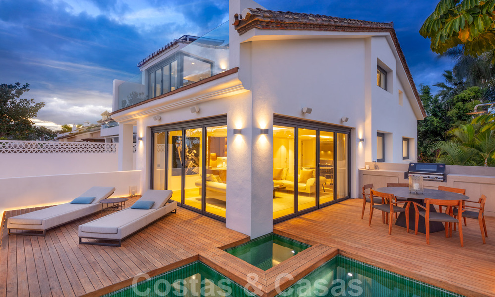 Villa de luxe en deuxième ligne de la plage à vendre à Puente Romano, Golden Mile, Marbella 35612