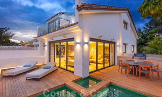 Villa de luxe en deuxième ligne de la plage à vendre à Puente Romano, Golden Mile, Marbella 35612 