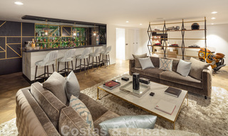 Villa de luxe en deuxième ligne de la plage à vendre à Puente Romano, Golden Mile, Marbella 35615 