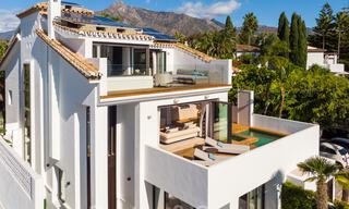 Villa de luxe en deuxième ligne de la plage à vendre à Puente Romano, Golden Mile, Marbella 35617 
