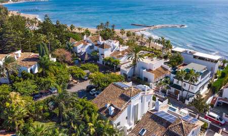 Villa de luxe en deuxième ligne de la plage à vendre à Puente Romano, Golden Mile, Marbella 35619