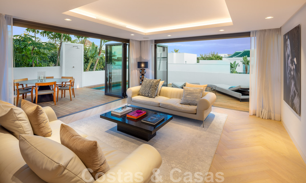 Villa de luxe en deuxième ligne de la plage à vendre à Puente Romano, Golden Mile, Marbella 35631