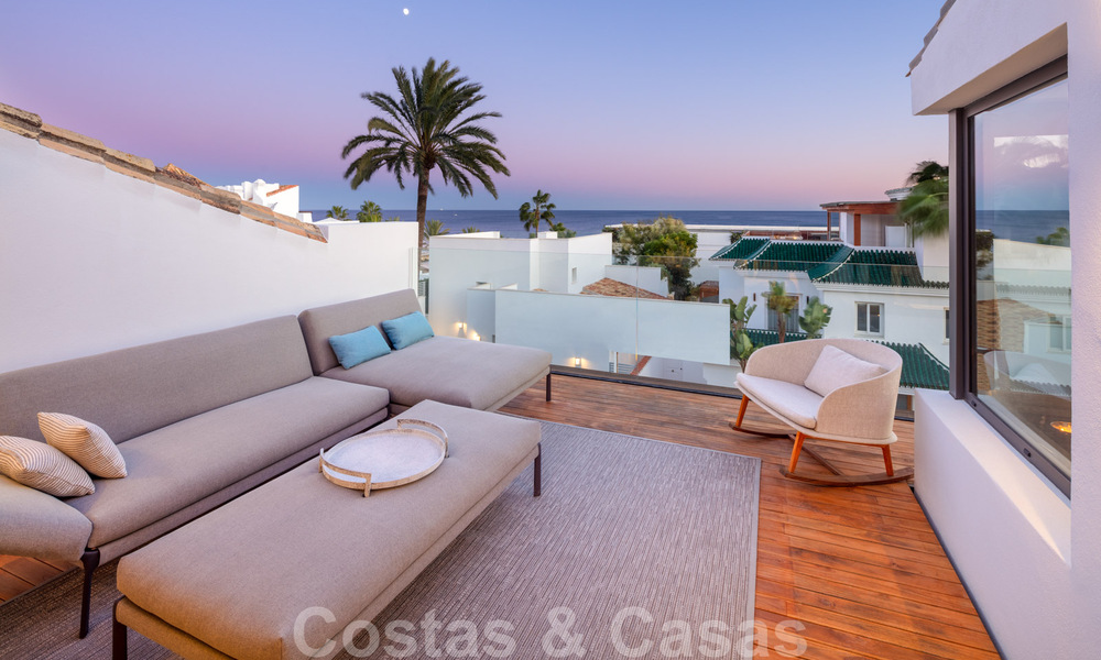 Villa de luxe en deuxième ligne de la plage à vendre à Puente Romano, Golden Mile, Marbella 35634