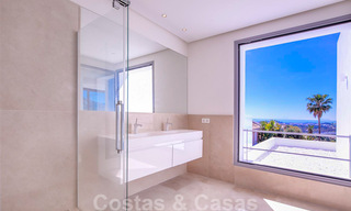 Prête à emménager, nouvelle villa de luxe moderne dans une résidence fermée à vendre à Marbella - Benahavis 35648 