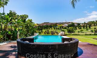 Villa de luxe prête à emménager, en première ligne du golf à Benahavis - Marbella 35805 