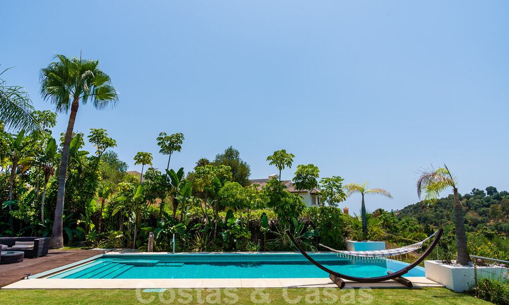 Villa de luxe prête à emménager, en première ligne du golf à Benahavis - Marbella 35806