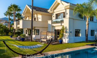 Villa de luxe prête à emménager, en première ligne du golf à Benahavis - Marbella 35838 