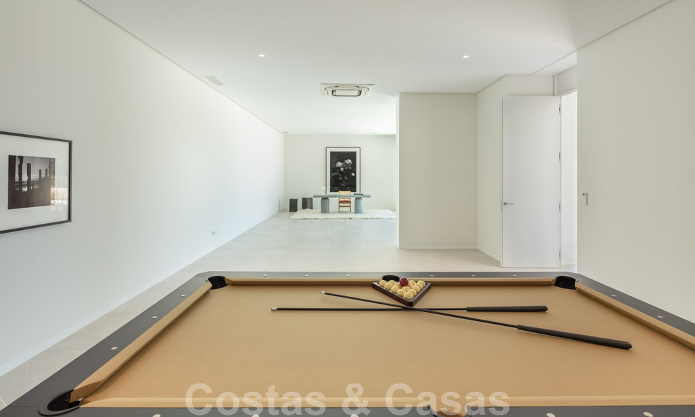 Sensationnelle villa de luxe moderne à vendre avec vue sur la mer à El Madroñal, dans la région de Marbella – Benahavis 35909