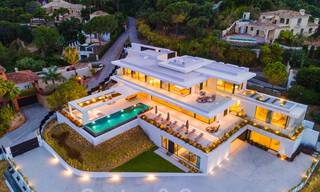 Sensationnelle villa de luxe moderne à vendre avec vue sur la mer à El Madroñal, dans la région de Marbella – Benahavis 35931 