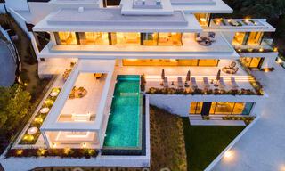 Sensationnelle villa de luxe moderne à vendre avec vue sur la mer à El Madroñal, dans la région de Marbella – Benahavis 35933 