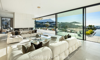Sensationnelle villa de luxe moderne à vendre avec vue sur la mer à El Madroñal, dans la région de Marbella – Benahavis 779439 