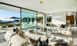 Sensationnelle villa de luxe moderne à vendre avec vue sur la mer à El Madroñal, dans la région de Marbella – Benahavis 779440 
