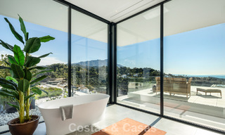 Sensationnelle villa de luxe moderne à vendre avec vue sur la mer à El Madroñal, dans la région de Marbella – Benahavis 779451 