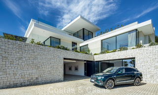 Sensationnelle villa de luxe moderne à vendre avec vue sur la mer à El Madroñal, dans la région de Marbella – Benahavis 779459 