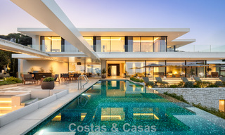 Sensationnelle villa de luxe moderne à vendre avec vue sur la mer à El Madroñal, dans la région de Marbella – Benahavis 779472 