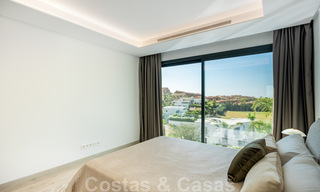 Prête à emménager, toute nouvelle villa moderne et design avec vue imprenable à vendre à Marbella - Benahavis 36051 
