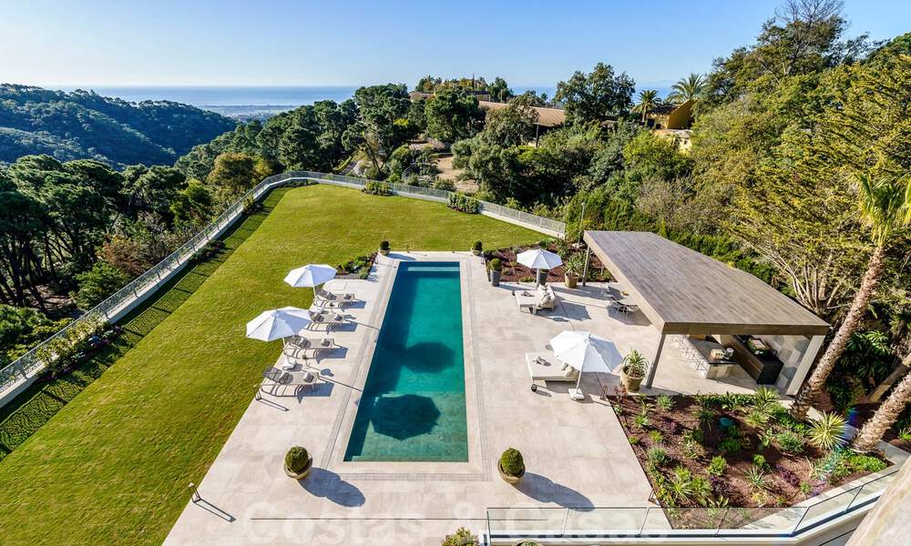 Nouvelle villa de luxe à vendre avec vue sur la mer dans l'exclusif La Zagaleta Golf Resort, Benahavis - Marbella 40114