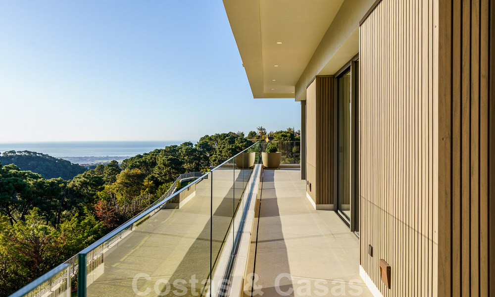 Nouvelle villa de luxe à vendre avec vue sur la mer dans l'exclusif La Zagaleta Golf Resort, Benahavis - Marbella 40119