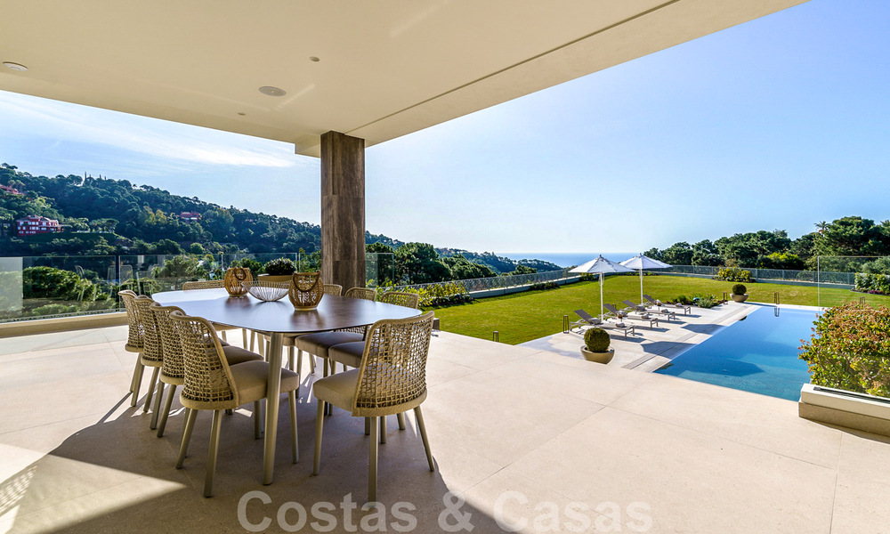 Nouvelle villa de luxe à vendre avec vue sur la mer dans l'exclusif La Zagaleta Golf Resort, Benahavis - Marbella 40120