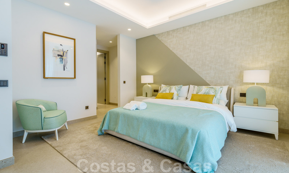 Nouvelle villa de luxe à vendre avec vue sur la mer dans l'exclusif La Zagaleta Golf Resort, Benahavis - Marbella 40175
