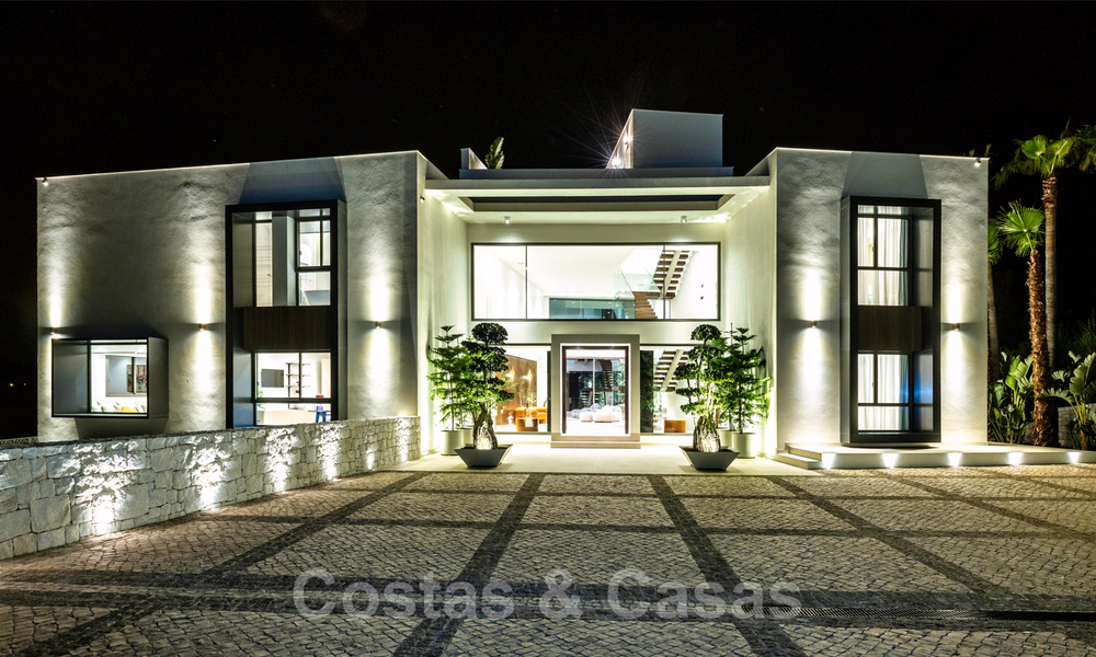 Nouvelle villa de luxe à vendre avec vue sur la mer dans l'exclusif La Zagaleta Golf Resort, Benahavis - Marbella 40193