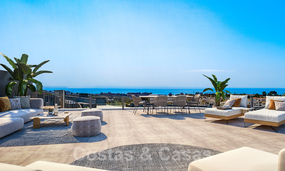 Nouveaux appartements modernes avec vue sur la mer à vendre à Marbella - Estepona 36110